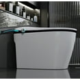 thumbnail image 5 of Smart Toilet, Tankless Japanese Toilets with Dryer and Warm Water Sprayer, ADA Comfort Height One-Piece Toilet with Heated Seat, Smart with Bidet Built In Featuring Foot Sensor and LED Display, 5 of 6