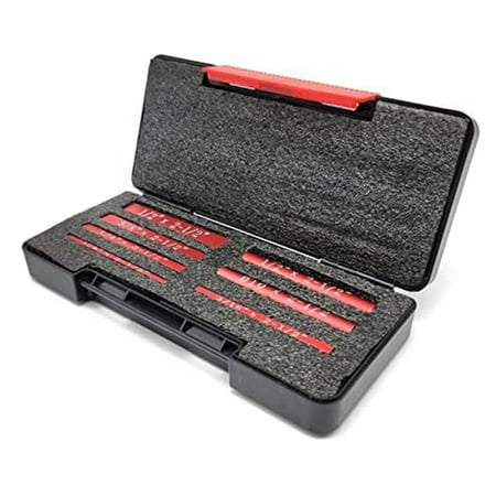 

Setup Blocks Height Gauge Set 7Pcs Precision Aluminum Setup Bars for Router and Table Saw Accessories Red