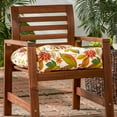 thumbnail image 5 of Greendale Home Fashions Tufted Outdoor 20'' x 20'' Seat Cushion, Esprit Floral, 5 of 10