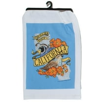 New California Nickname Flour Sack Kitchen Towel, The Golden State, 26" Square