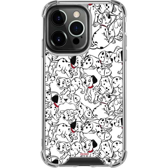 Skinit Disney 101 Dalmatians Pattern iPhone 15 Pro Clear Case