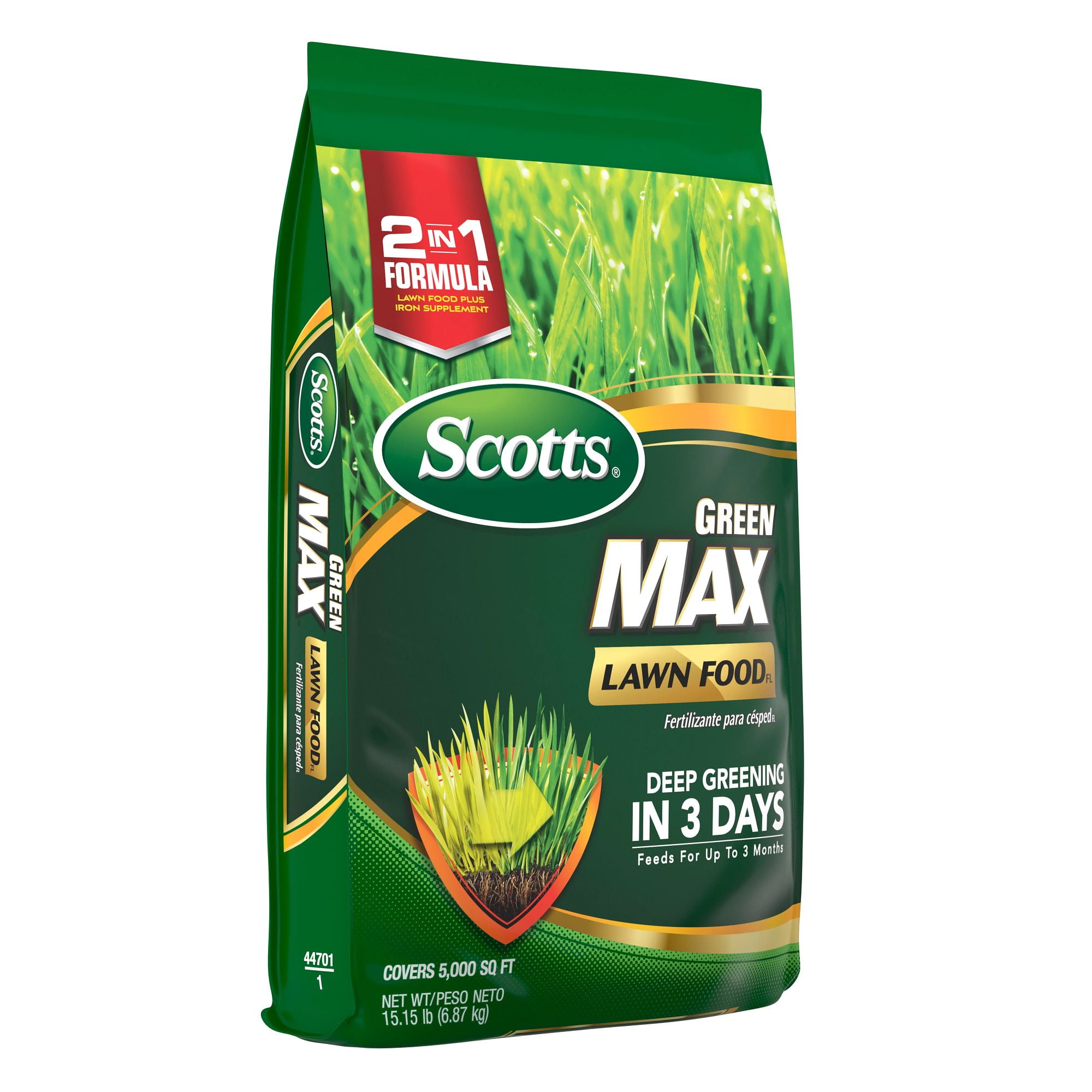 Scotts Green Max Lawn FoodFL, 5,000 sq. ft., 15.15 lbs.