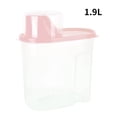 thumbnail image 1 of 1.9L Food Storage Box Plastic Sealpot Container Pantry Organizer Bin Kitchen Food Organizer Jar, 1 of 10