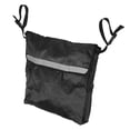 thumbnail image 2 of Bolsa para silla de ruedas con correa de hombro ajustable, impermeable, de gran capacidad, para exteriores, color negro, 2 of 14