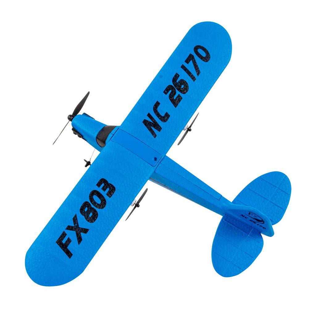 LeeQinersw FX803 EPP 2.4G Remote Contol Plane Blue Model w/ USB Charging Cable Toy