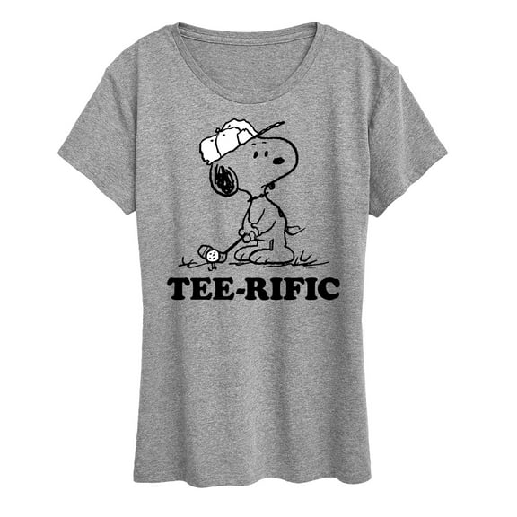 Peanuts - Teerific Snoopy - Women's Short Sleeve Graphic T-Shirt