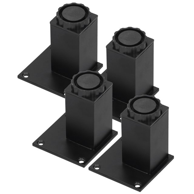 Pied de Support de Canapé, Pied de Meuble en Alliage d'Aluminium, Résistance à l'Usure Réglable pour Canapé d'Armoire 80mm