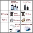 thumbnail image 3 of UV Resin Lamp Included-20 Pieces 30G Upgrade Quick Cure! Hard Type Crystal Clear UV Resin, UV Glue Ultraviolet Curing, Solar Cure Sunlight Activated Resin Clear Adhesive Glue, 3 of 6