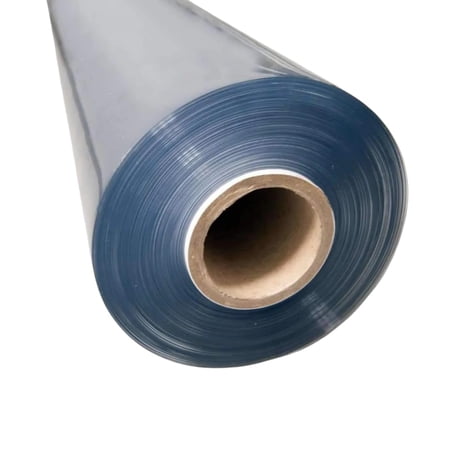Clear Vinyl Roll for Insulation - 80 Gauge 54-in x 13 Yd