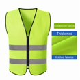 thumbnail image 1 of Safety High Visibility Vest Adjustable Security Vests Traffic Night Outdoor For Running Cycling Sports, 1 of 7