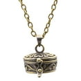 thumbnail image 2 of 2x Hair Urn Necklace Pendant Cremation Memorial Jewelry Keepsake Dog Human Fernando Collar colgante conmemorativo, 2 of 8