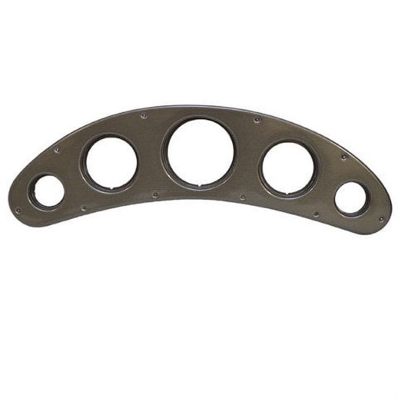 Rinker Boat Blank Gauge Panel 206673B | 262 Bronze 25 1/2 x 6 1/4 Inch