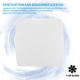 thumbnail image 2 of Ventilador De Baño De 6 Pulgadas, Ventilador Montado En La Pared, Ventilador Extractor De Techo De Baño Impermeable Silencioso Y Potente Cateissary HA025204-01, 2 of 7