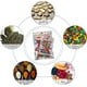 thumbnail image 5 of 100 bolsas de Mylar transparentes con cierre hermético, resellables, a prueba de olores, de plástico, para guardar alimentos, cuentas y joyas (14,9 x 10,5 cm)., 5 of 7