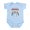 Sky Blue, variant on CafePress - Proud To Be Cherokee Infant Bodysuit - Baby Light Bodysuit, Size Newborn - 24 Months