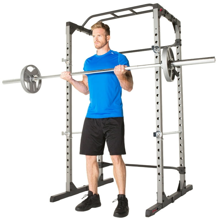 FITNESS REALITY 1000 Ultra 800lb Weight Capacity Power Rack Cage