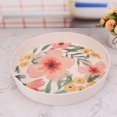 thumbnail image 2 of HomeTrends Bamboo Melamine Round Serving Tray, 2 of 2
