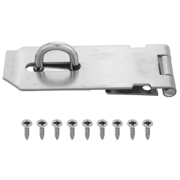 SKISUNO 1Jgo Pestillo De Inoxidable Para Puertas Con Clavija Y Tornillos Para Instalación Simple