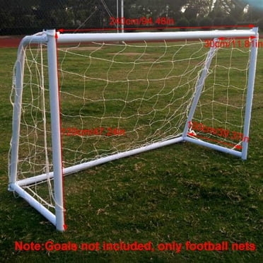 Soccer Net, White Soccer Goal Net, For Training For Soccer Practice Toddler Kids