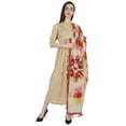 thumbnail image 1 of Bimba Kurta Set for Womens Ethnic Flared Kurti with Pant & Printed Dupatta Indian Designer Clothing, 1 of 7