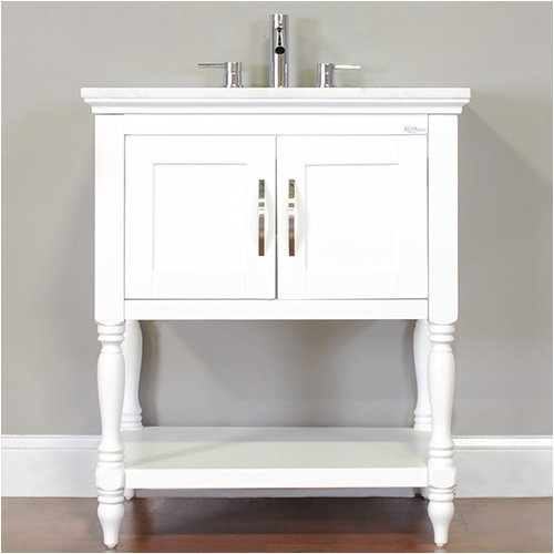 Alya Bath Hampton 30 Single Contemporary Bathroom Vanity Set Walmart Com Walmart Com
