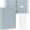 Dusty Blue, variant on Important Document Organizer Set with Folders - Complete Linen Ring Binder Set Safely Stores All Documents & Files in One Place - Easy to Use Expanding Storage Incl. Envelopes, Pockets & Labels