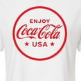 thumbnail image 3 of Coca-Cola - Enjoy Coca Cola USA - Juniors Cropped Pullover Hoodie, 3 of 5