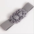 thumbnail image 3 of Cinturón elástico sencillo decorativo para mujer, ancho de gasa con estampado de rosas, con sello de cintura elástica para mujer, 3 of 6