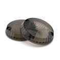 thumbnail image 6 of Turn Signals Indicators Lens Cover For Yamaha Kawasaki Vulcan 1500 VN Smoke, 6 of 9