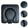 thumbnail image 6 of Bothyi Commode Seat Cushion 4cm Thick Seat Padded for Bedside Commodes Seniors Home Black, 6 of 8