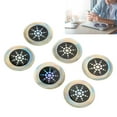 thumbnail image 1 of 6 Pcs Protection de Cellulaire, Autocollant de Protection de Téléphone Réduisent les Radiations, Minéraux Ioniques Autocollants Clignotants pour Téléphone, Tablette et Tous Appareils Électriques, 1 of 8