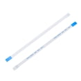 thumbnail image 1 of Cable plano flexible FFC Uxcell, 7 pines, paso de 1mm, 100mm de largo (tipo B) para LCD, impresora 3D, cámara, DVD, TV, laptop, audio, paquete de 5, 1 of 6