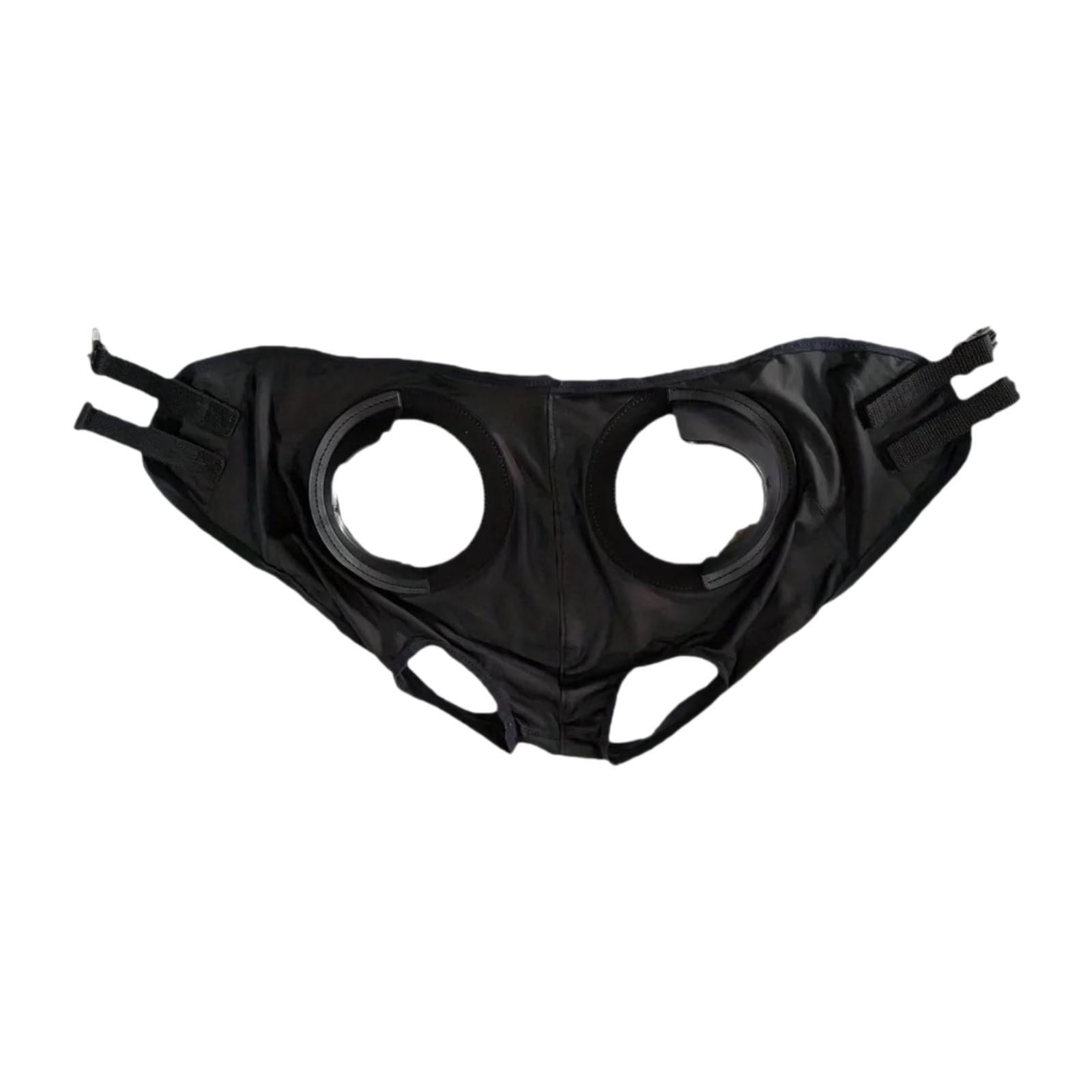 harayaa Horse Goggles Equestrian Glasses Premium Equipment Replaces Breathable Windproof Black