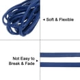 thumbnail image 3 of Flat Leather Cord, 5.5 Yard 3mm Leather String Strips for DIY Crafts, Sapphire, 3 of 6