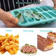 thumbnail image 3 of 3x Gris Bac Glaons En Silicone, Moule Glaons Avec Couvercles, Moule Saucisse Et Hot Dogs, Rsistants Au Lave-vaisselle Et Au Four, Adapts Aux Bo, 3 of 5