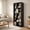 Black-B372P431344, variant on 8-Cube Geometric Bookshelf , 5-Tier High Bookcase, 70.87" Modern Storage Organizer, Floor Standing Open Display Shelving, Wooden Storage Cabinet for Living Room, Bedroom, Study