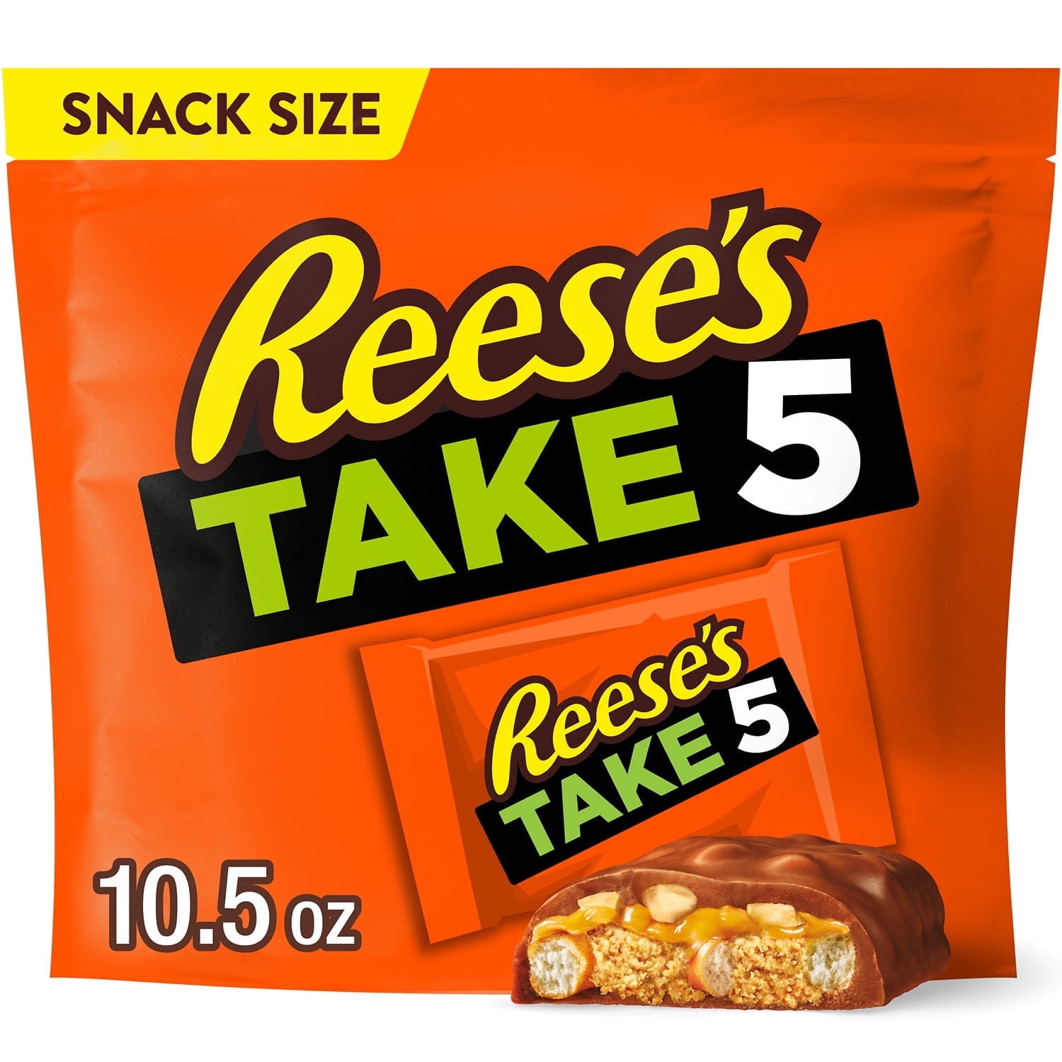Reese's Take 5 Pretzel, Peanut and Chocolate Snack 18 oz - Walmart.com