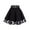 Black, variant on JGGSPWM Womens Gothic Mini Punk Skirt Elastic Waist Pleated Gothic Short Skirts Black L