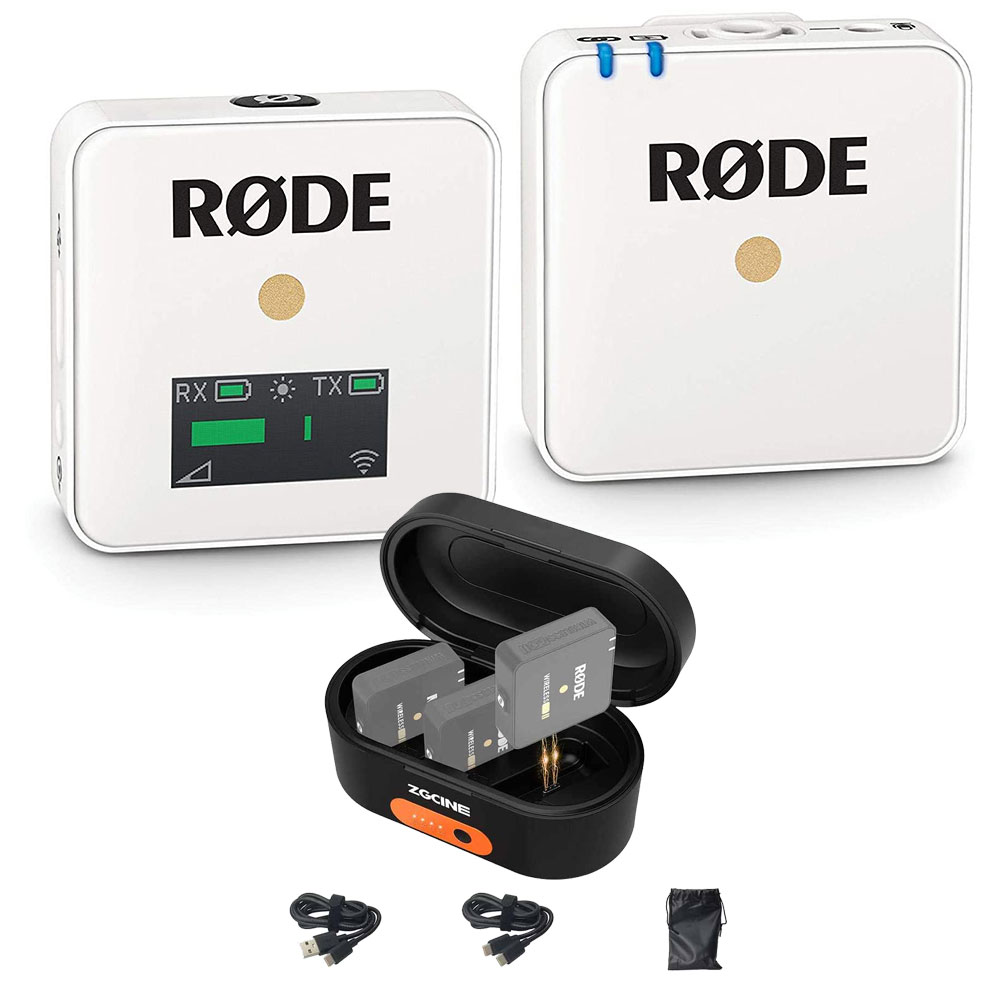 Rode Wireless GO Compact Digital Wireless Microphone System White