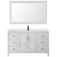 thumbnail image 6 of Wyndham Collection Wcv252560s-Qtz-Unsm58 Daria 60" Free Standing Single Basin Vanity Set -, 6 of 7