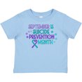 thumbnail image 3 of Inktastic September is Suicide Prevention Month Boys or Girls Baby T-Shirt, 3 of 5