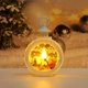 thumbnail image 2 of RV Suministros de decoración navideña Led pequeña luz redonda linterna portátil regalo decoración de ventana (estilo D), 2 of 5