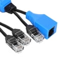 thumbnail image 3 of 2pcs RJ45 Splitter Combiner POE Adapter Kit Passive POE Injector Dispenser 5V 12V 24V 48V with DC Jack Plug for IP Cameras Wireless Access Points, 3 of 7