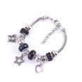 thumbnail image 2 of Hongchun Bracelets à Breloques pour Femmes, Lot de 6pcs-Violet, Noir, Blanc, Rouge, Bleu, Rose, 2 of 6