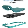 thumbnail image 4 of for iPhone 13 Pro Case with Screen Protector,[Built in Screen Protector][Shockproof][Dropproof],Full-Body Rugged Military Grade Protective for iPhone 13 Pro Case 6.1 in(Turquoise), 4 of 7