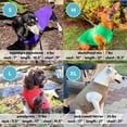 thumbnail image 4 of Gooby Fleece Vest - Brown, Small - Warm Pullover Fleece Dog Jacket with O-Ring Leash for Small Dogs, 4 of 4