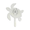 thumbnail image 7 of Cheungs 6122BL Solva Turtle Cast Iron Wall Hook - Blue & White, 7 of 7