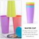 thumbnail image 4 of 8 vasos de plástico reutilizables, vasos de agua coloridos sin tapa para niños pequeños, 4 of 4
