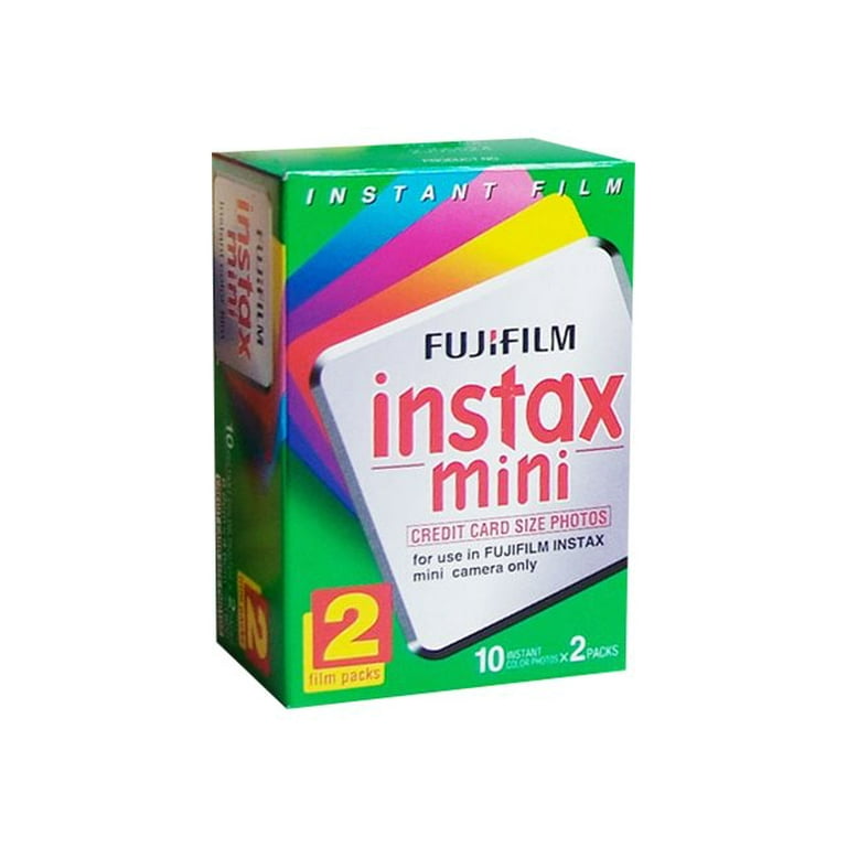 position Dyster defile Fujifilm Instax Mini Twin Film Pack (20 Photos) - Walmart.com