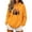 T-Orange halloween costumes for women, variant on DIOAZUD Halloween Sweatshirts Women Spooky Ghost Graphic Pullover Hoodies Stretch Loose Fit Long Sleeve Sweater Tops Halloween Costumes